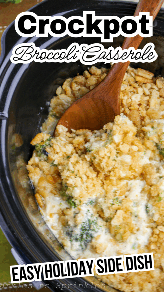 crockpot broccoli casserole long pin