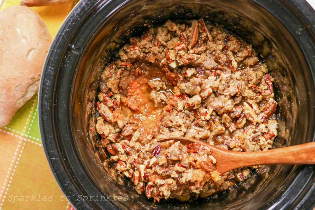 crockpot sweet potato casserole