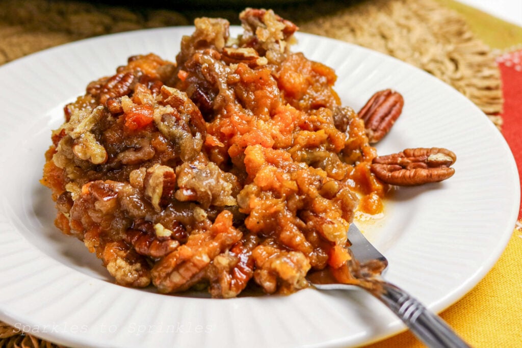 crockpot sweet potato casserole