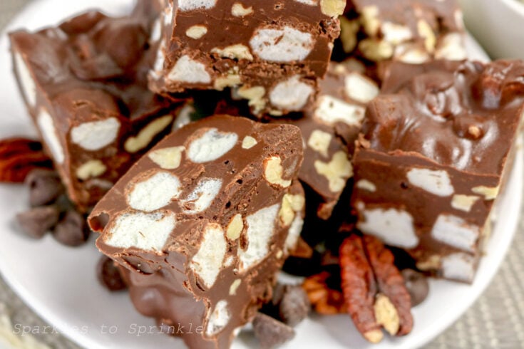 Rocky Road Candy - Sparkles to Sprinkles