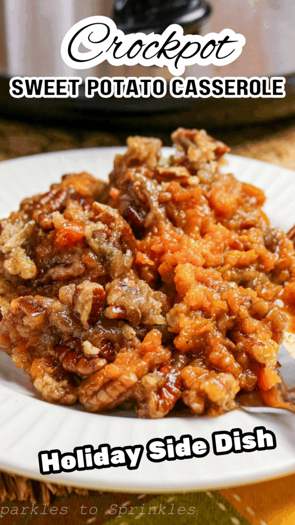 crockpot sweet potato casserole long pin
