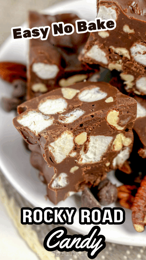 rocky road candy long pin