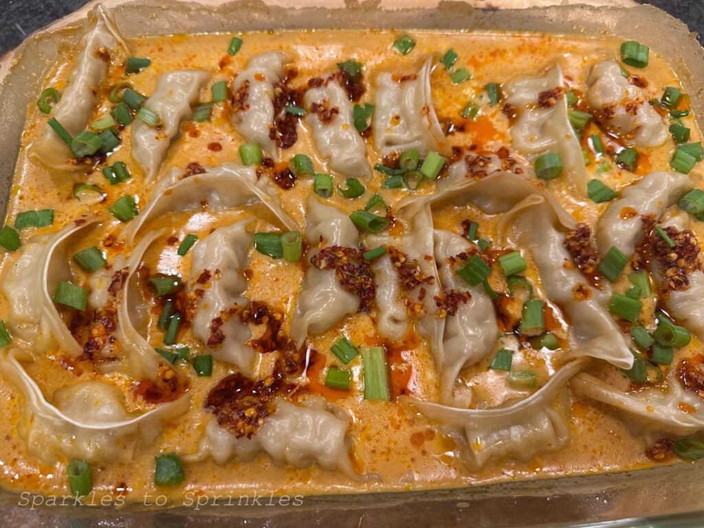 trader joes viral dumpling bake