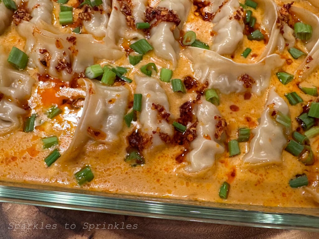 trader joe's viral dumpling bake