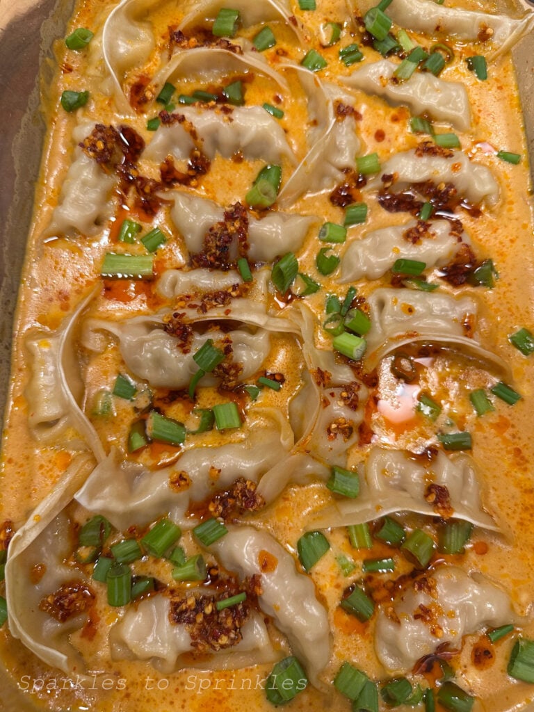 trader joes viral dumpling bake