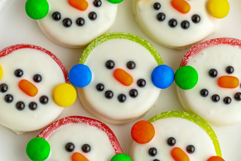 snowman cookie