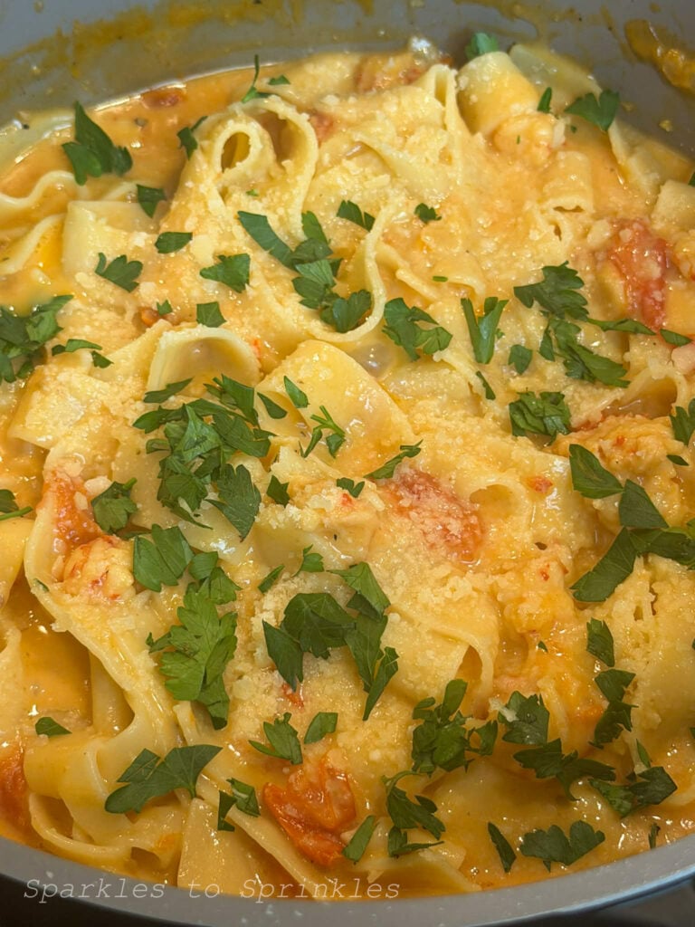 trader joe's lobster pasta 3