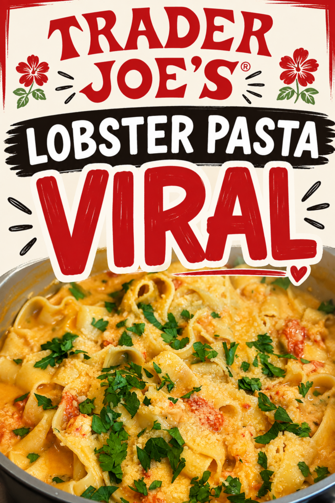 tradwr joes lobster pasta pin new