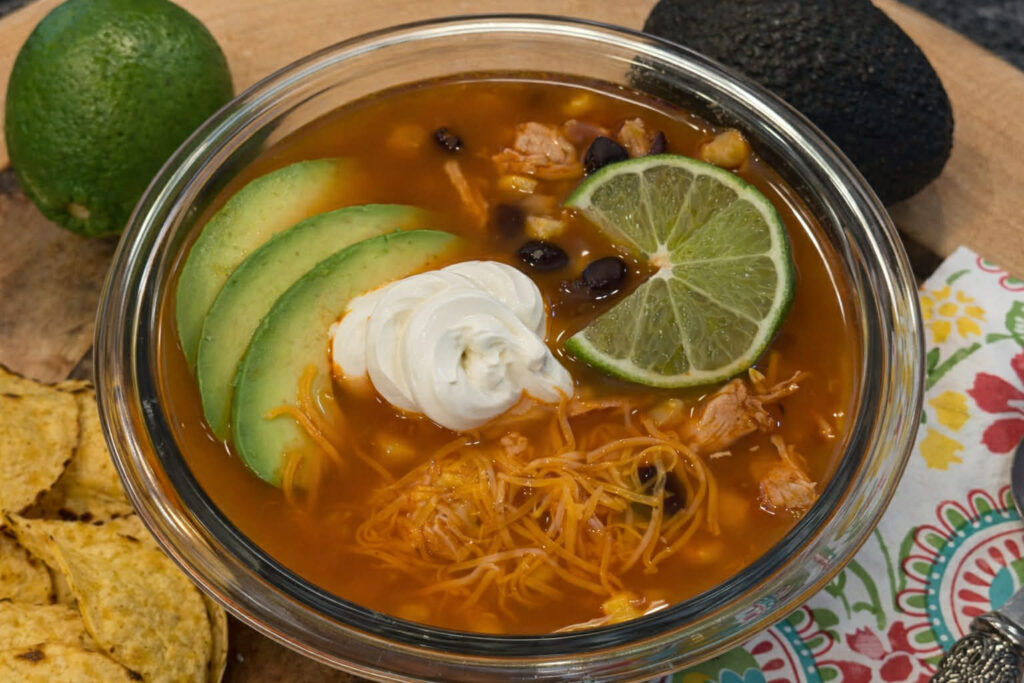 trader joes chicken tortilla soup 12