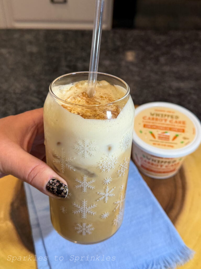 trader joe's carrot cake latte