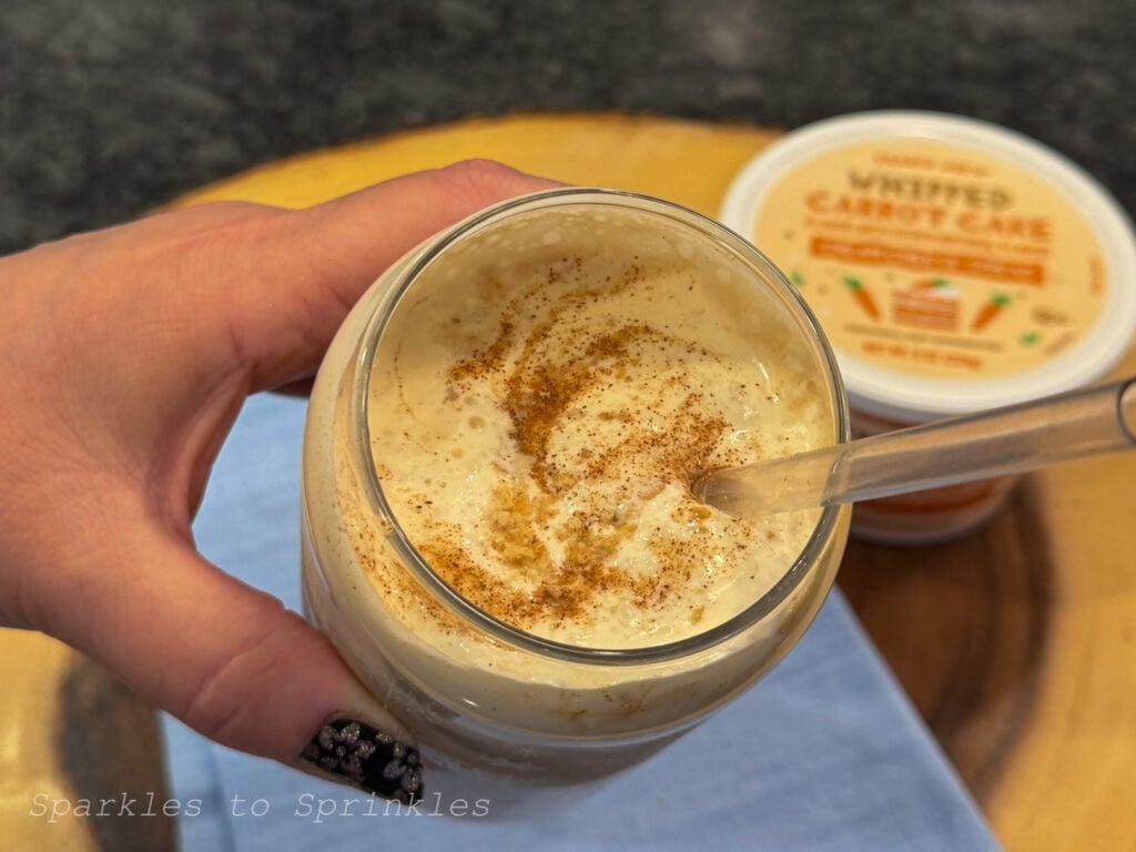 trader joe's carrot cake latte