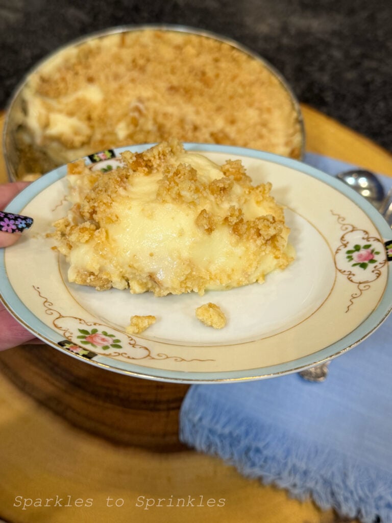danish cookie tin no bake cheesecake