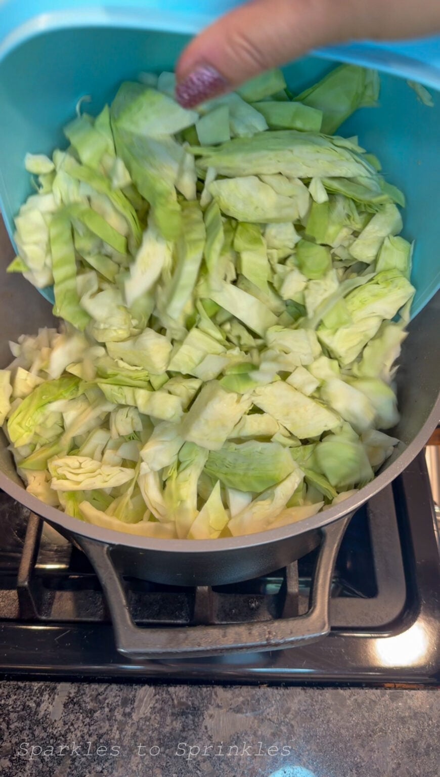 Viral Dirty Cabbage Recipe - Sparkles to Sprinkles