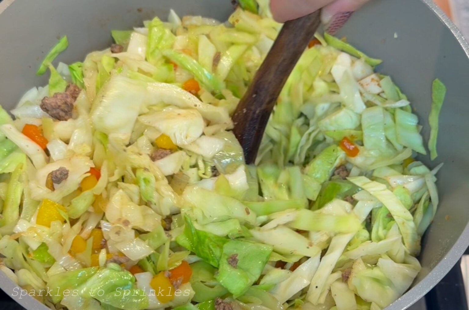 Viral Dirty Cabbage Recipe - Sparkles to Sprinkles
