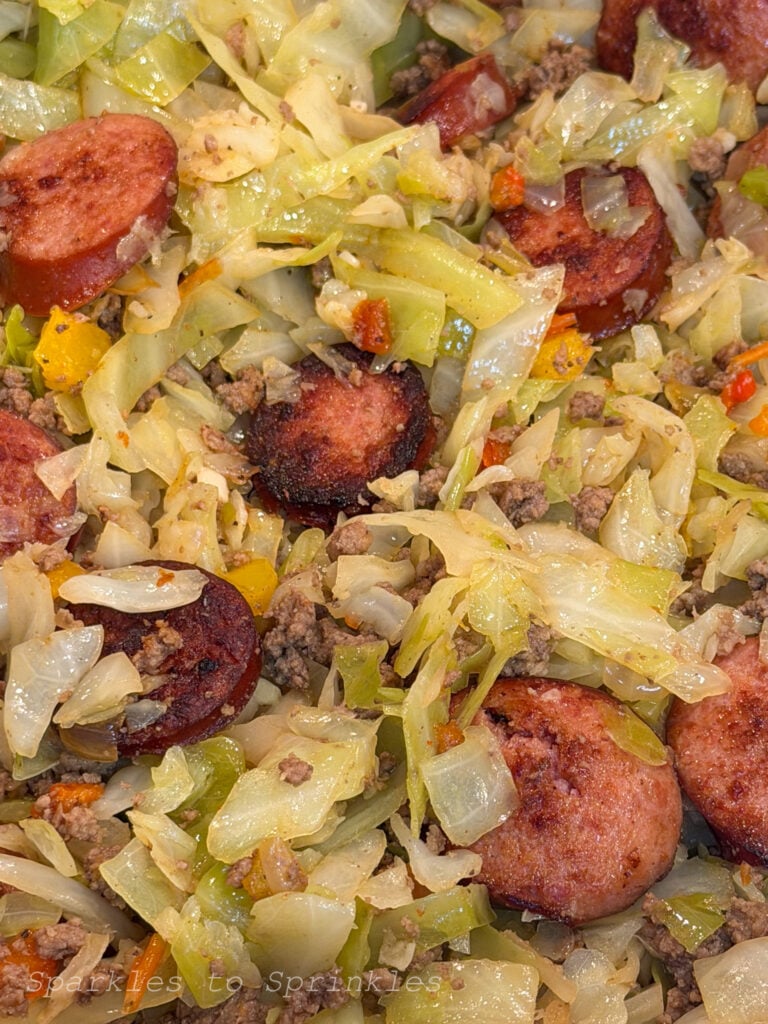 dirty cabbage recipe