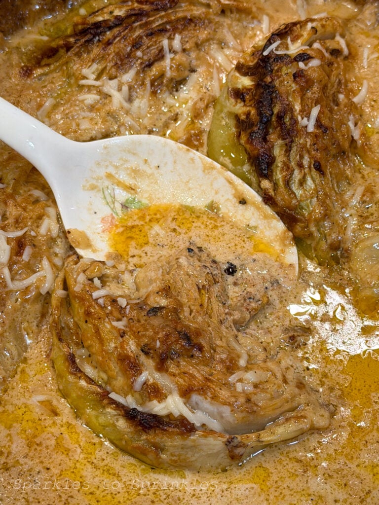 melting cabbage
