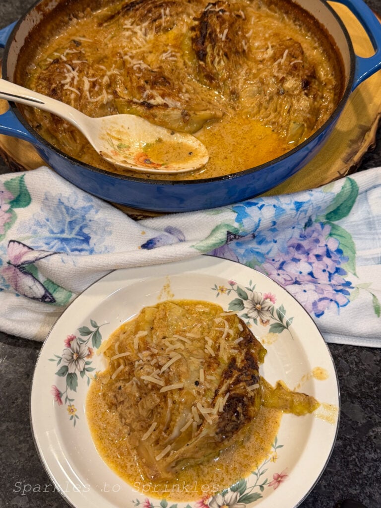 melting cabbage