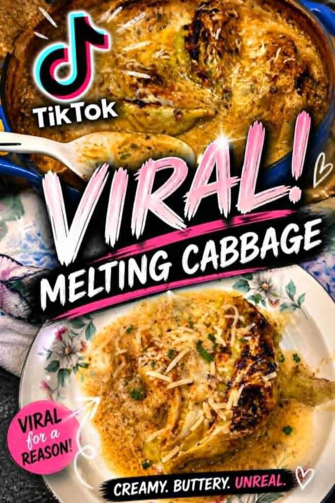 viral tiktok melting cabbage pin