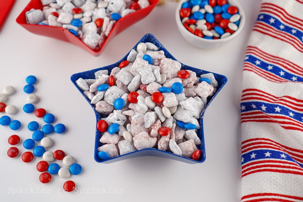 4th of july muddy buddies