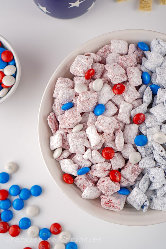 4th of july muddy buddies
