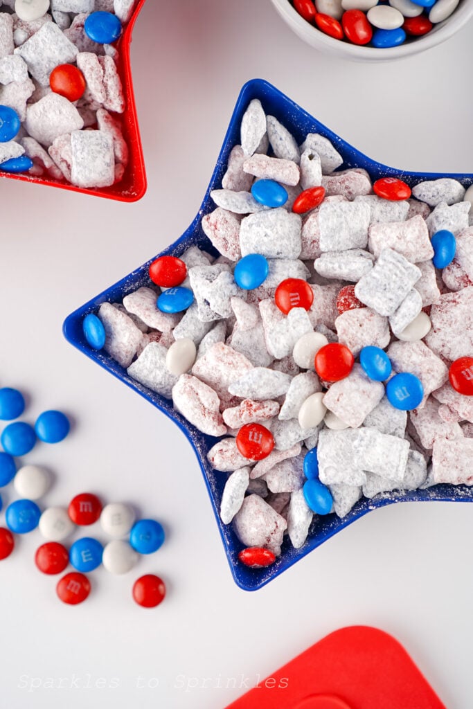 4th of july muddy buddies