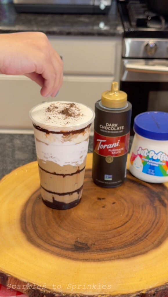 s'mores iced coffee