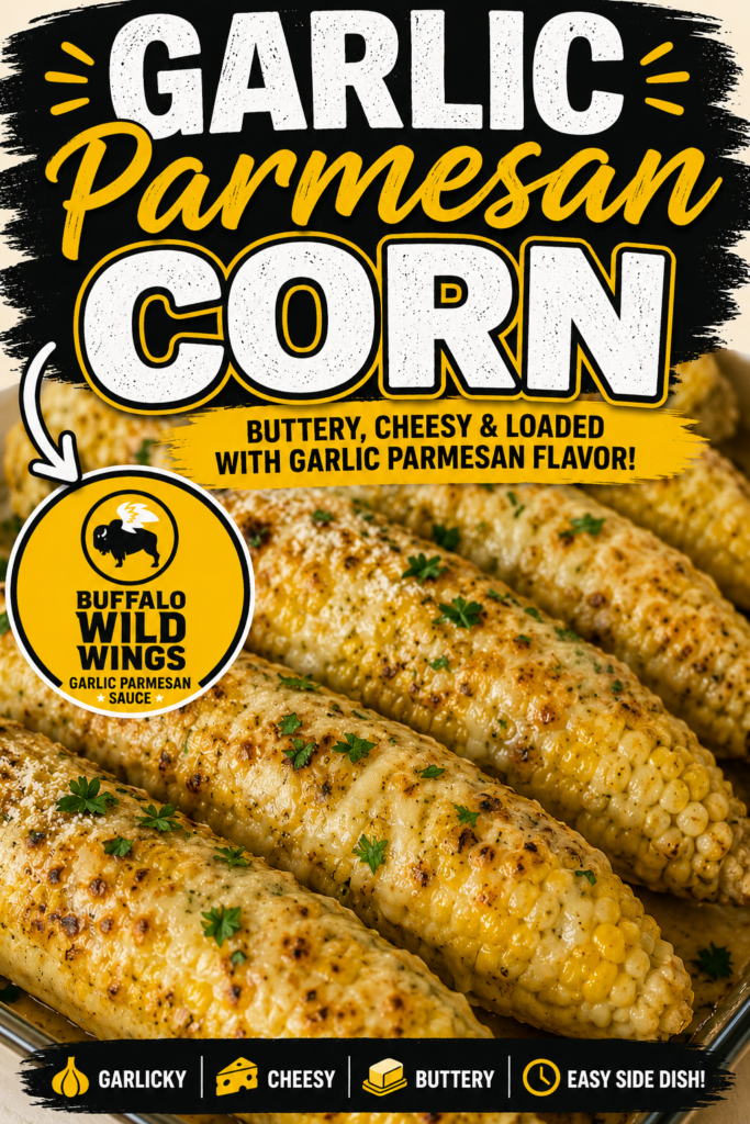 garlic parmesan corn
