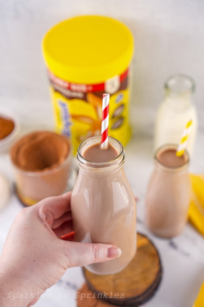 homemade nesquick chocolate mix
