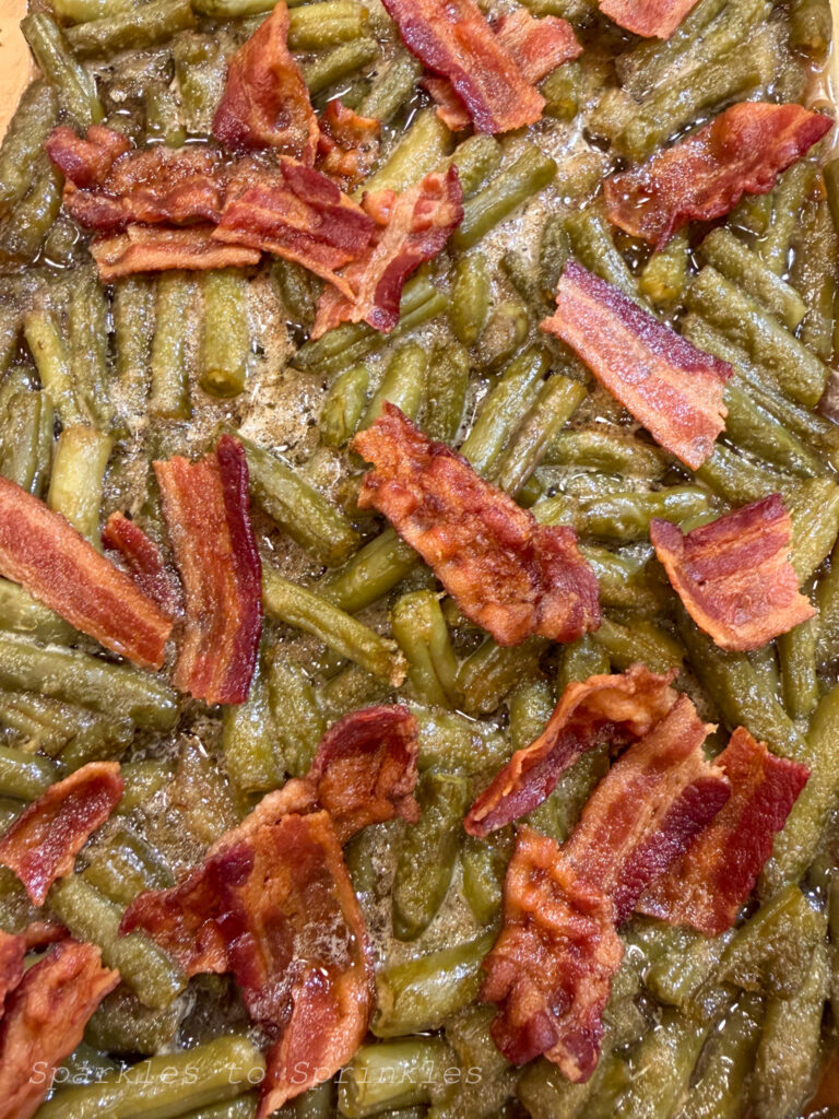 crack green beans