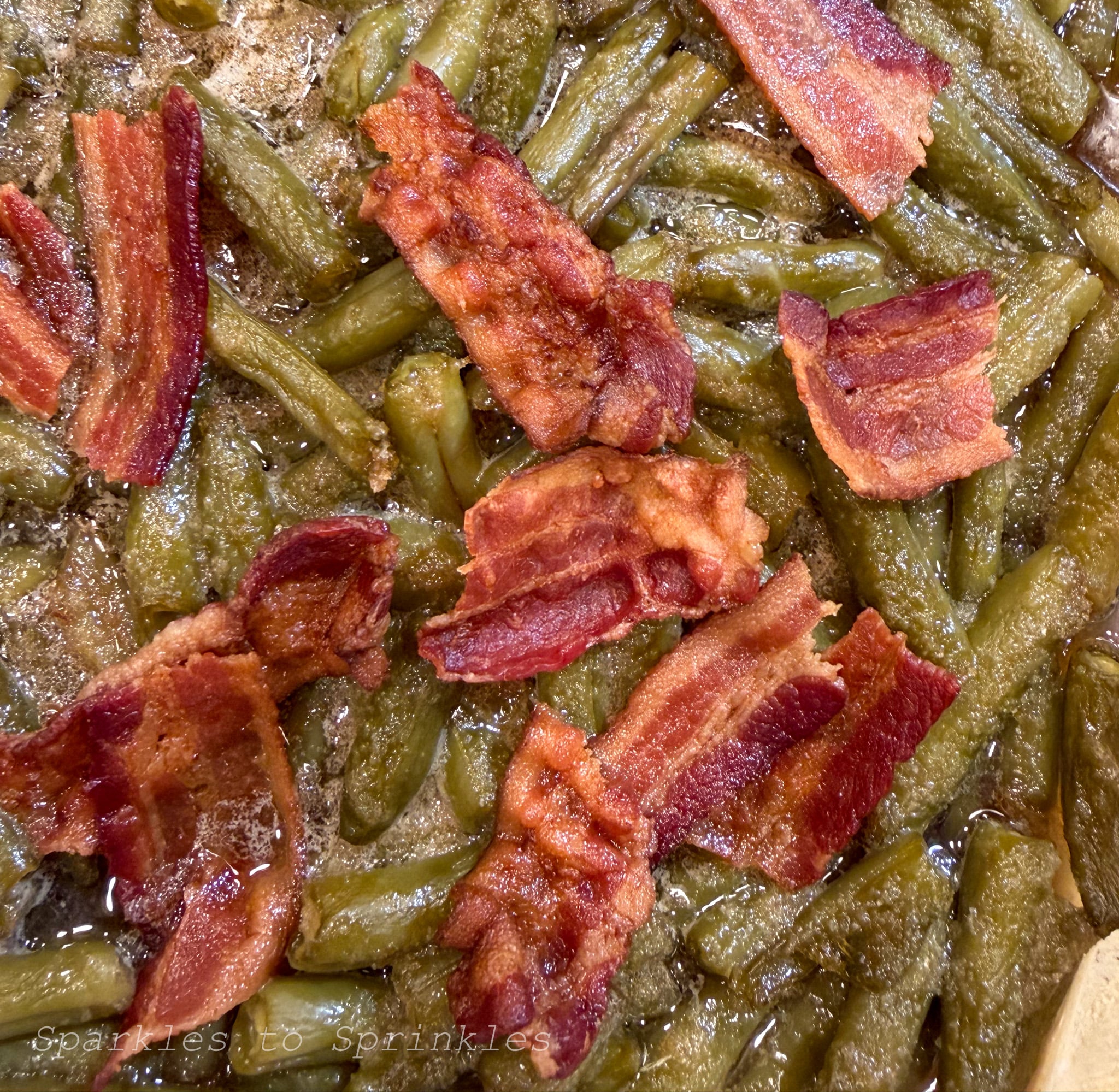crack green beans
