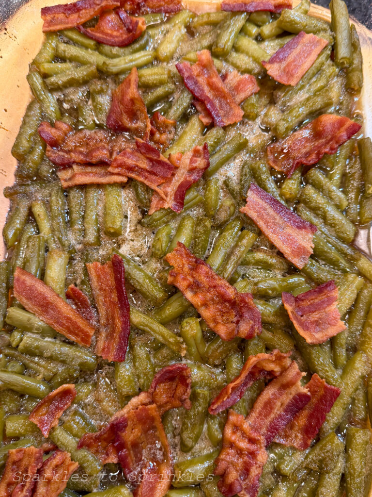 crack green beans