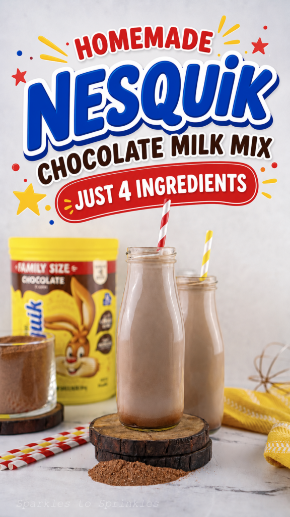 homemade nesquick chocolate mix