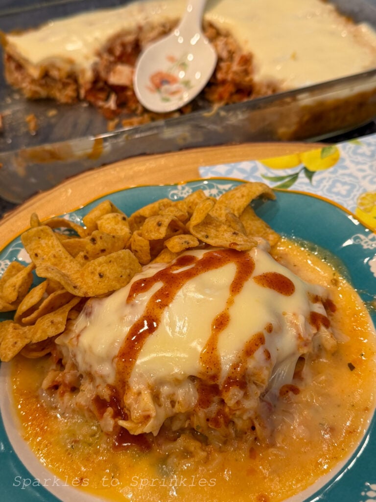 swim queso chicken & rice