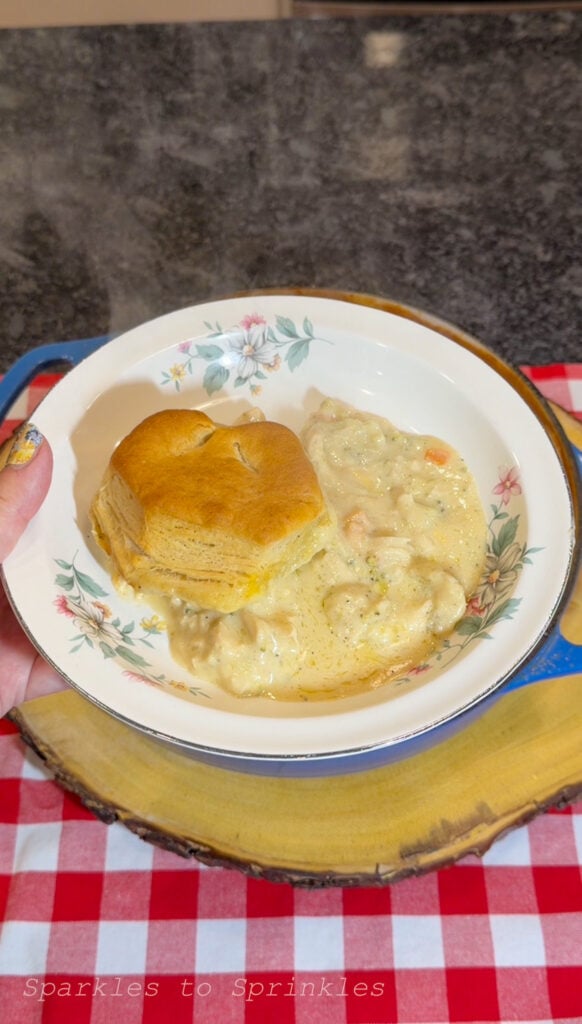 Trader Joe’s 4 Ingredient Chicken Pot Pie 5