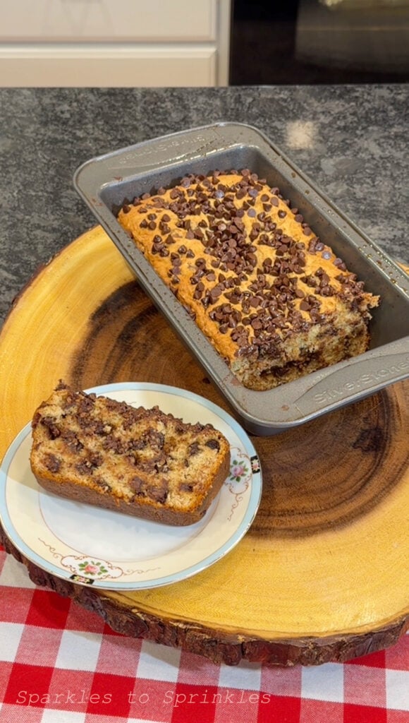 banana chocolate chip bread