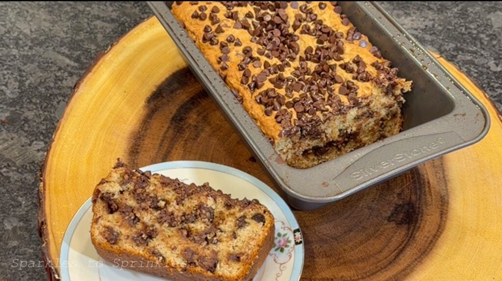 banana chocolate chip bread