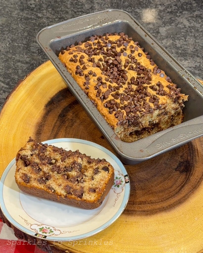 banana chocolate chip bread