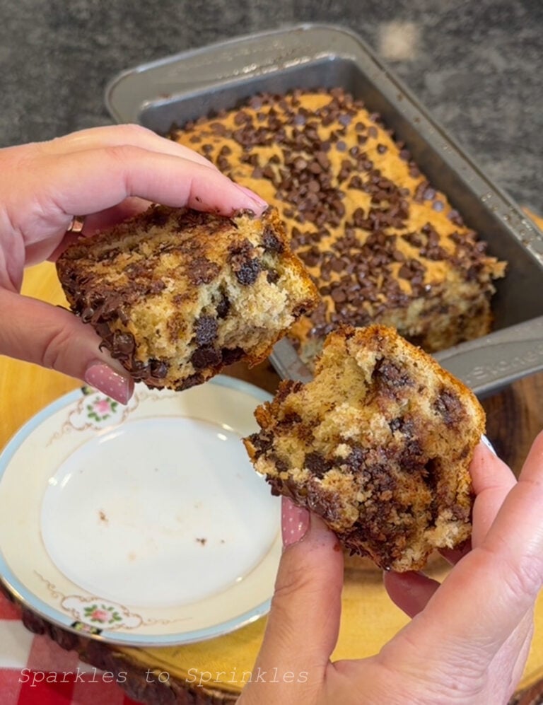 banana chocolate chip bread