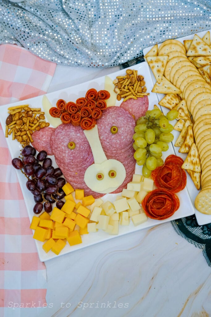 Highland Cow Charcuterie Board 8