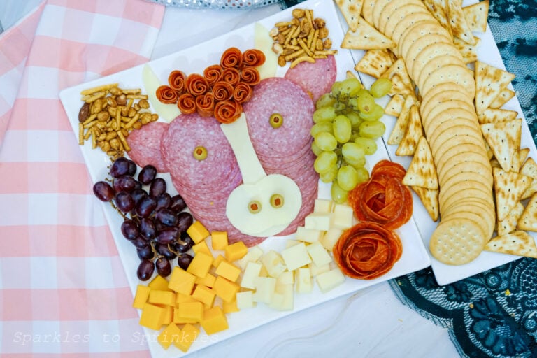 Highland Cow Charcuterie Board