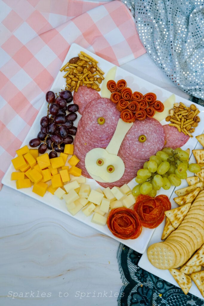 Highland Cow Charcuterie Board 8