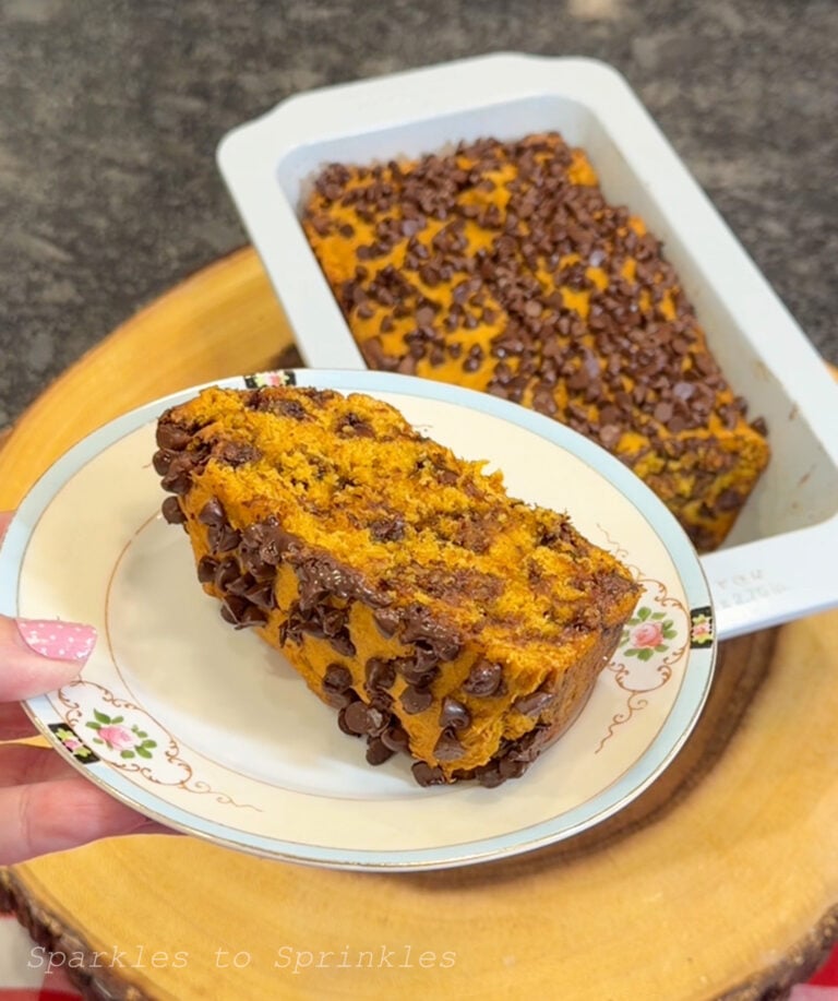 pumpkin chocolate chip bread