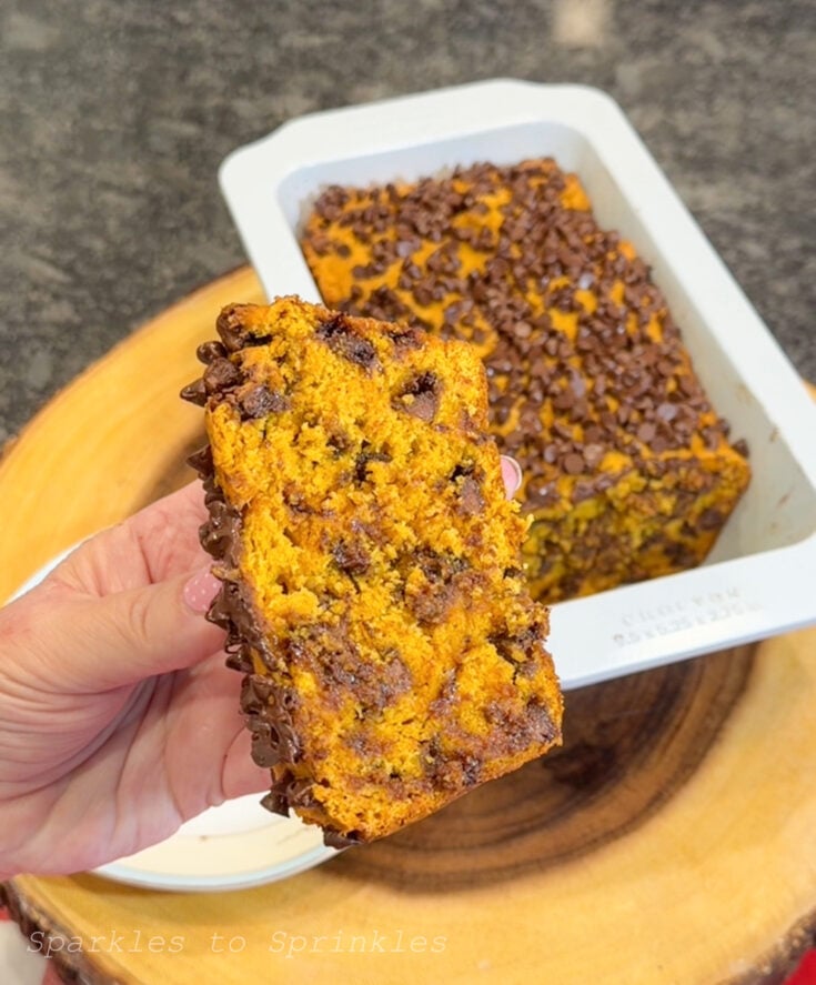 pumpkin chocolate chip bead